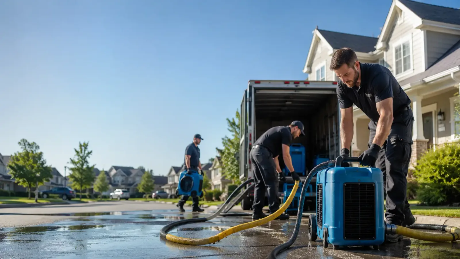 Water Damage Mitigation in Marine, IL